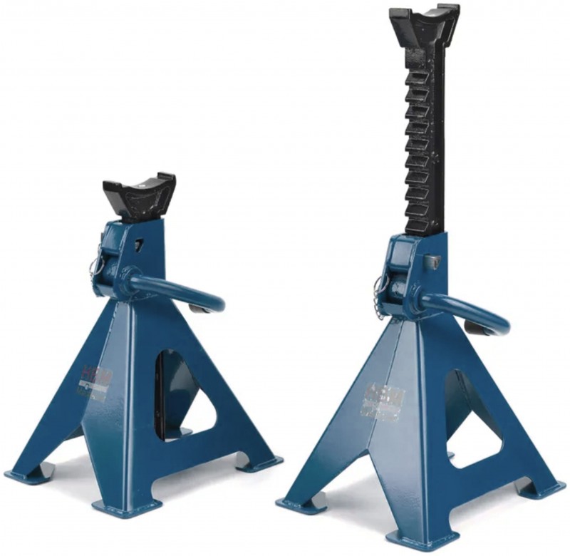 HBM assteunen set van 2 - 6 ton, draagvermogen 6000 kg, 31 x 26,5 x 46 cm HBM assteunen set van 2 - 6 ton, draagvermogen 6000 kg, 31 x 26,5 x 46 cm
