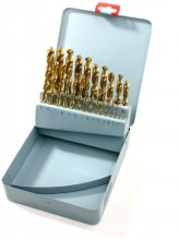 HBM HSS Tin Gecoate Borenset 1-13x0,5 mm voor Metaal HBM HSS Tin Gecoate Borenset 1-13x0,5 mm voor Metaal