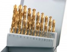 HBM HSS Tin Gecoate Borenset 1-13x0,5 mm voor Metaal