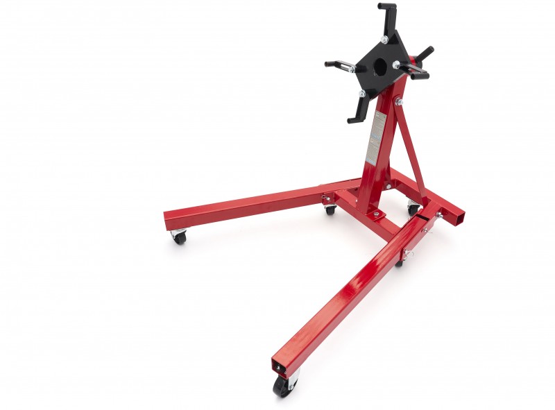 HBM opvouwbare motormontagesteun verrijdbaar 900 kg - 45 kg, 17,5 x 45 x 91 cm