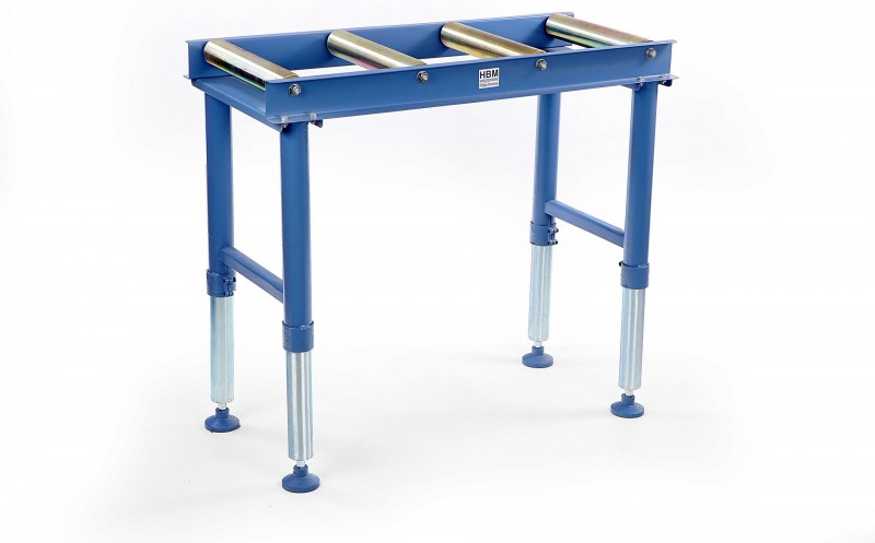 HBM Rollenbaan 1000 mm, 660 kg, rollen Ø60 mm, breedte 44,7 cm, hoogte 103,8 cm