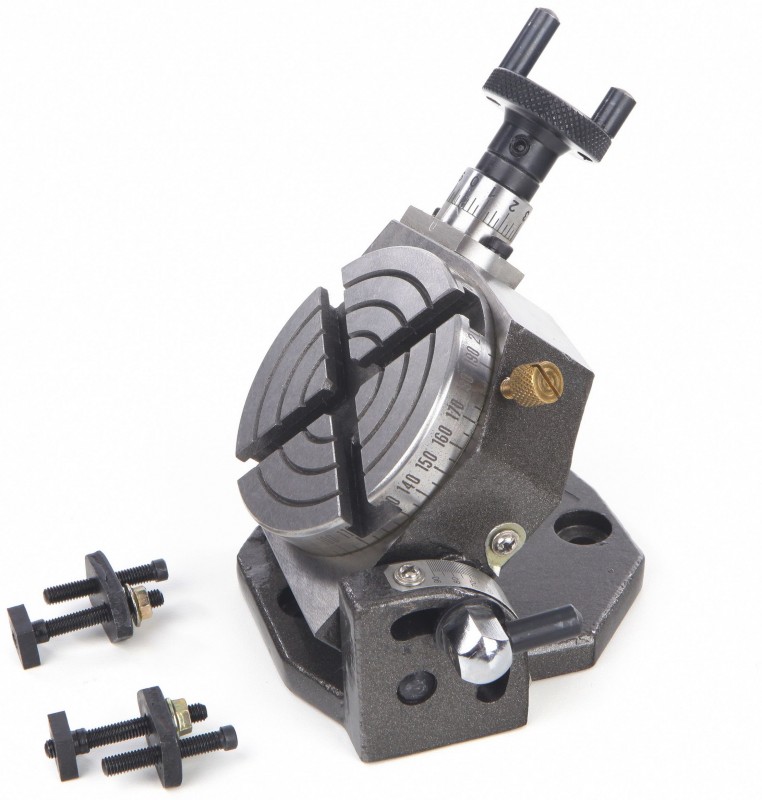 HBM Kantelbare Verdeeltafel 100 mm met Opspanset Model 1