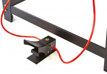 HBM SBC 990 Straalcabine met Afzuiging, Matzwart, 8 Bar, 350 l/min, 124 x 133 x 177 cm