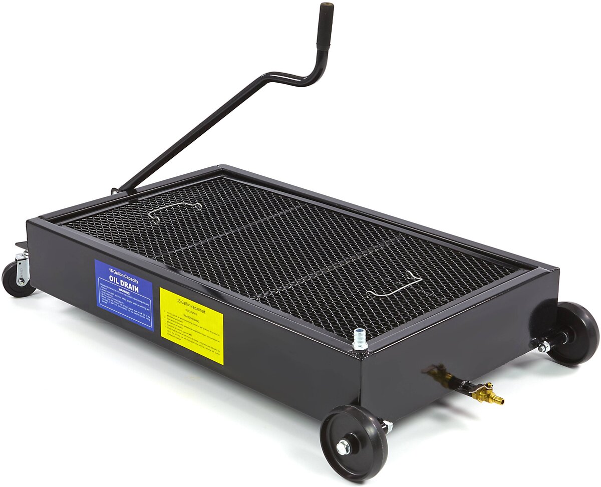 HBM 60 liter oljesump - dryppskuff