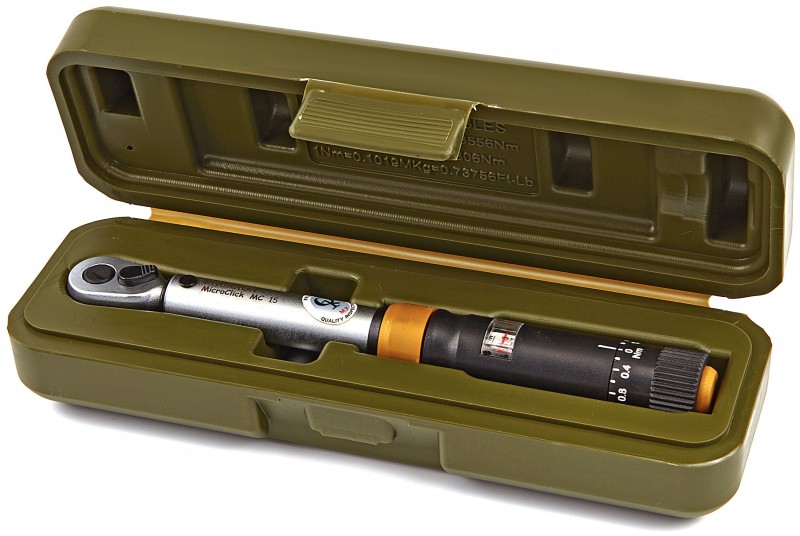 Proxxon MicroClick MC 15 1/4 tommer momentnøgle 3-15 Nm