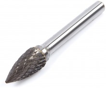 HBM volhardmetalen frezenset 5-delig, 6 mm opname, eindmolen voor aluminium, messing, koper, metaal, rvs en staal
