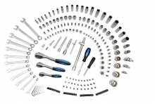 HBM 216-dele metrisk topnøglesæt af kromvanadium med opbevaringskuffert. HBM 216-dele metrisk topnøglesæt af kromvanadium med opbevaringskuffert.