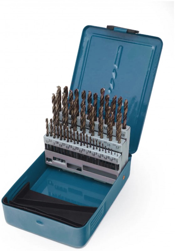 HBM HSS 5% Kobalt Borenset 1-6 x 0,1 mm voor Metaal