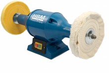 HBM 200 Polermaskine 200 mm 750 W 230 V 2950 rpm - Blå.