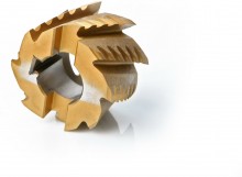 HBM 40 mm HSS TiN Gecoate Cilinderfrees voor Metaal en Staal - Ruw