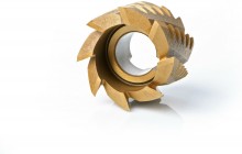 HBM 40 mm HSS TiN Gecoate Cilinderfrees voor Metaal en Staal - Ruw