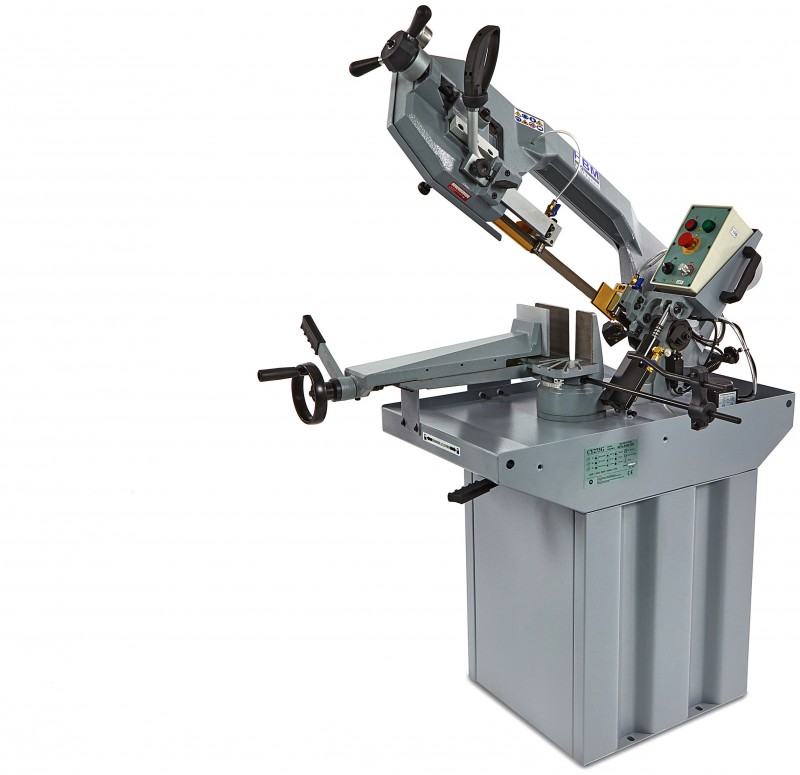 HBM 275 Vario metaalbandzaag, 1500 W, 230 V, kantelbaar, koelinstallatie, IP54, zaagcapaciteit tot 225 mm
