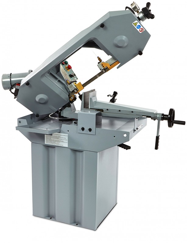 HBM 275 Vario metaalbandzaag, 1500 W, 230 V, kantelbaar, koelinstallatie, IP54, zaagcapaciteit tot 225 mm
