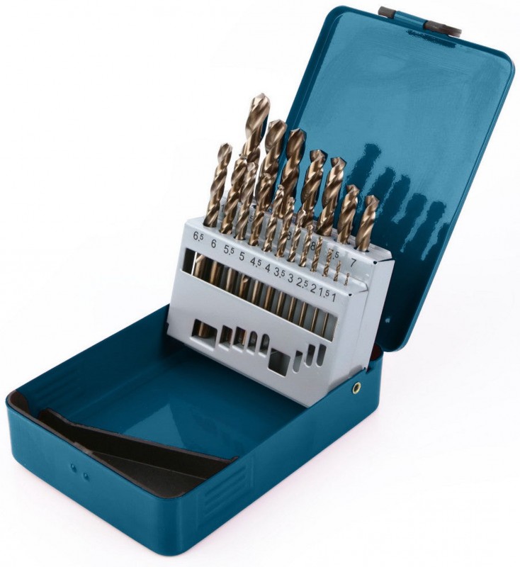 HBM 1-10 x 0,5 mm HSS 5% kobalt borenset voor metaal