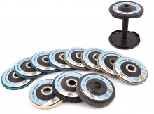 HBM 11-delt Slibe-, Slibe- og Polersæt til Vinkelsliber - Aluminium, Metal, Plast, RVS, Træ HBM 11-delt Slibe-, Slibe- og Polersæt til Vinkelsliber - Aluminium, Metal, Plast, RVS, Træ