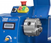 HBM mini metaaldraaibank 210 x 400 vario 600W 230V 2500 rpm 400 mm centers 210 mm draaidiameter