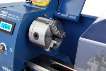 HBM mini metaaldraaibank 210 x 400 vario 600W 230V 2500 rpm 400 mm centers 210 mm draaidiameter