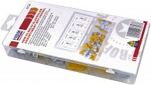 HBM 26-delig Slangklem Assortiment met Hendel voor Gereedschapswand
