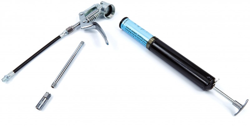 HBM Vetspuit met 120cc Oliekan HBM Vetspuit met 120cc Oliekan
