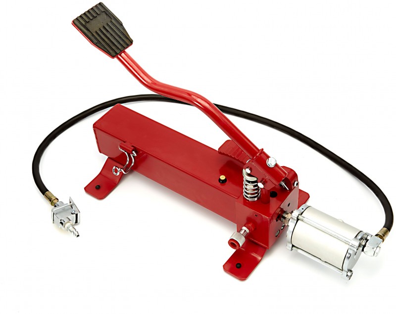 HBM hydraulisk og pneumatisk fodpumpe