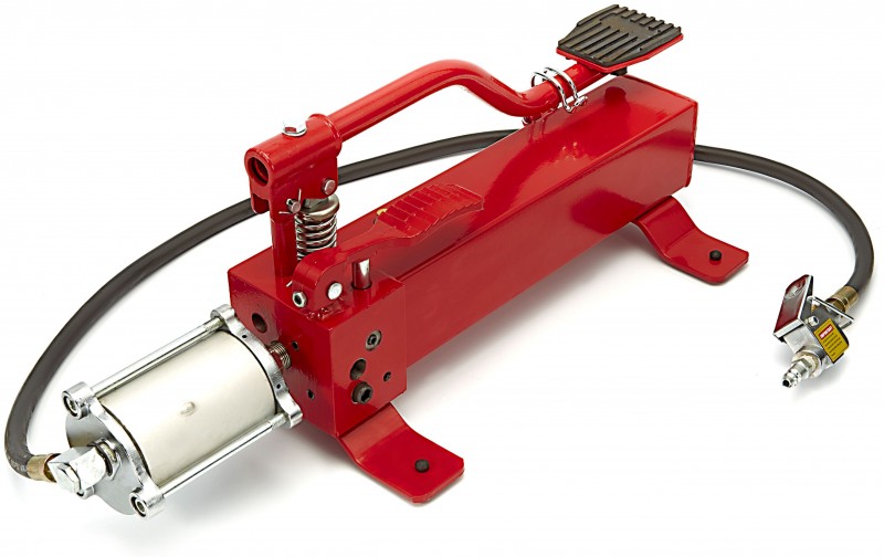 HBM hydraulisk og pneumatisk fodpumpe