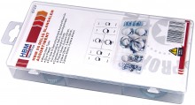HBM 26-delig Slangklem Assortiment voor Gereedschapswand