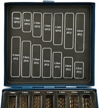 HBM 99-delige HSS 5% Kobalt Borenset voor Metaal