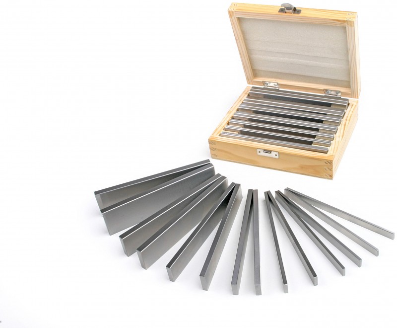 HBM 7-delige Parallelset Model 2, Tolerantie 0,005 mm, Geschikt voor Metaal en Hout HBM 7-delige Parallelset Model 2, Tolerantie 0,005 mm, Geschikt voor Metaal en Hout