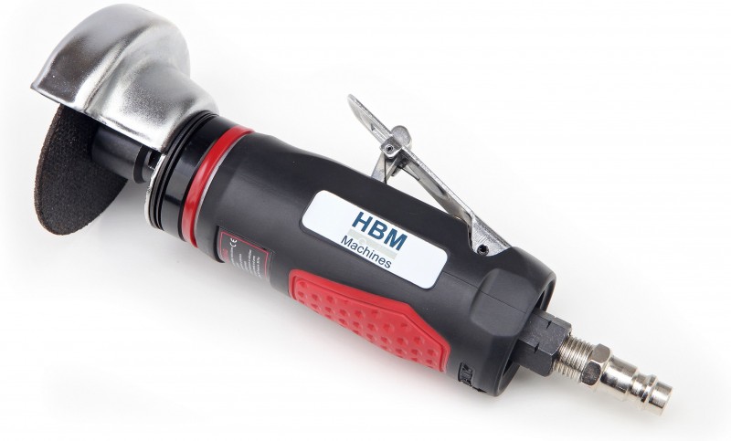 HBM Professionele Carrosserie Slijpmachine 75 mm - 20.000 rpm, 185 l/min, 800 g