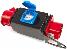 HBM 1 x 400 Volt en 3 x 230 Volt Verdeelblok