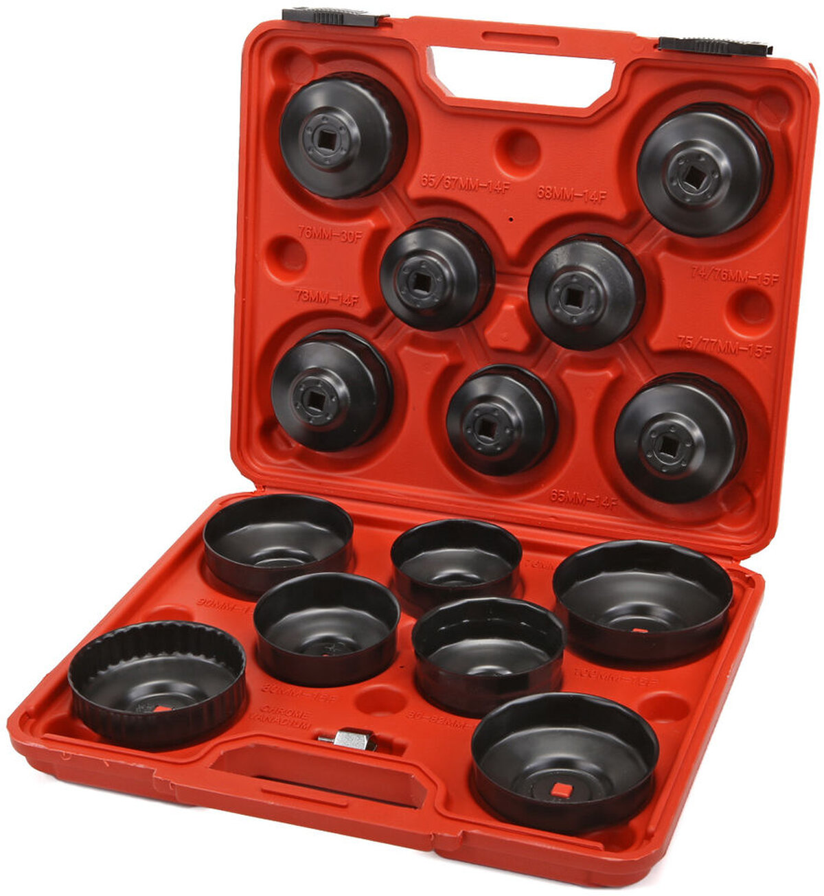 HBM 15 stykke oljefilter demontering - oljefilterdeksel HBM 15 stykke oljefilter demontering - oljefilterdeksel