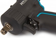 Hazet 9012 M pneumatisk 1/2 inch kort slagnøgle, 6,3 bar, drejeretning kan ændres
