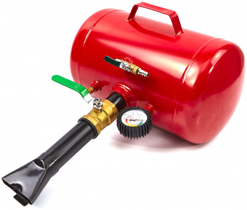 HBM Airbooster met 18 Liter Tank