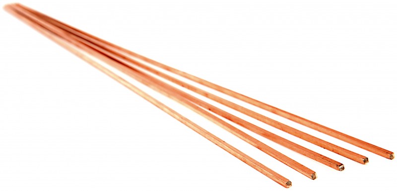CFH 5 Stuks Koper-Fosfor Hardsoldeer 333 x 2 mm