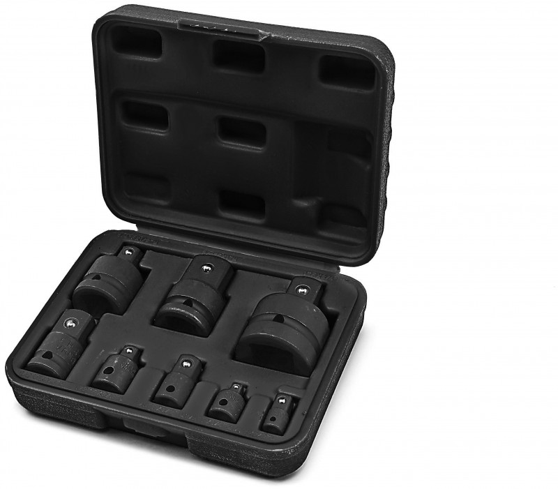 HBM 8-delige kracht adapterset chromevanadium ratelsleutel set