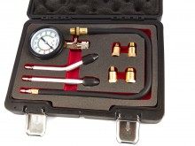 HBM compressietester voor benzinemotoren 8-delig met opbergkoffer