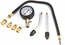 HBM compressietester voor benzinemotoren 8-delig met opbergkoffer