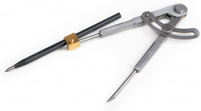 HBM 150 mm Afkraspasser met opzetbare HM pen
