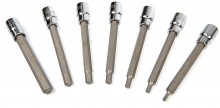 HBM 7-delige Profi 3/8 inch lange inbus doppenset 3-10 mm Model 2