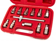 HBM 12-delige Carterplug Doppenset Dopsleutel Set