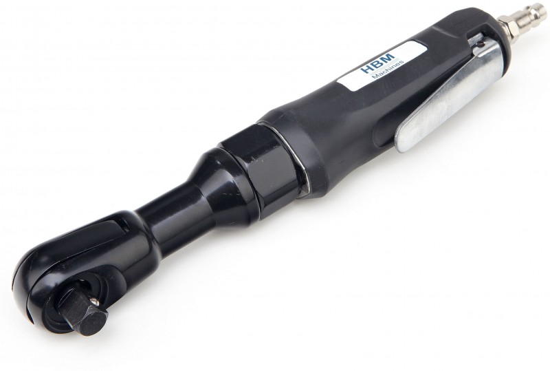 HBM 17-delige 1/2 inch Slagratelset - Luchtverbruik 100 l/min