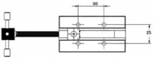 HBM Machineklem Model 1 - Maximale Opening 50 mm համար