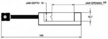 HBM Machineklem Model 1 - Maximale Opening 50 mm համար