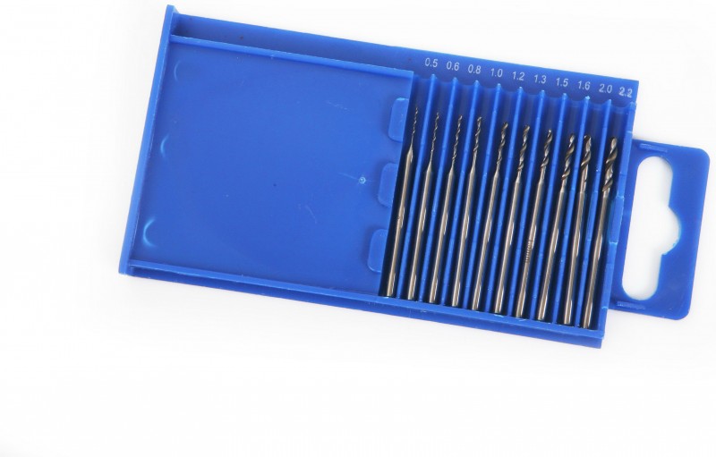 HBM 10-delt HSS boresæt 0,5-2,2 mm til metal.