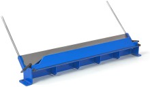 HBM zetbank 1,2 mm - 1.000 mm, breedte 58 cm, lengte 120,8 cm