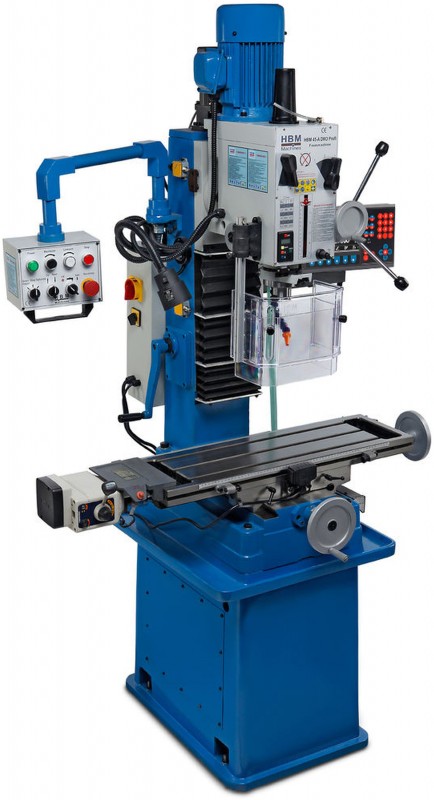 HBM BF 45 DRO freesmachine 400 V met tafelvoeding, uitleeskast en koelinstallatie
HBM BF 45 DRO freesmachine 400 V met tafelvoeding, uitleeskast en koelinstallatie