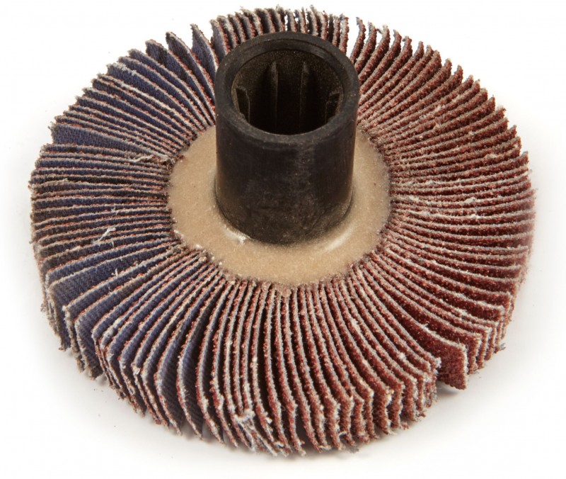 HBM Schuurlamellenrol voor mini satineer- en schuurmachine 60x10 mm K80 metaal