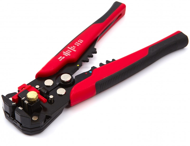 HBM Profi 4-in-1 Automatische Draadstriptang met Knip- en Krimpfunctie HBM Profi 4-in-1 Automatische Draadstriptang met Knip- en Krimpfunctie