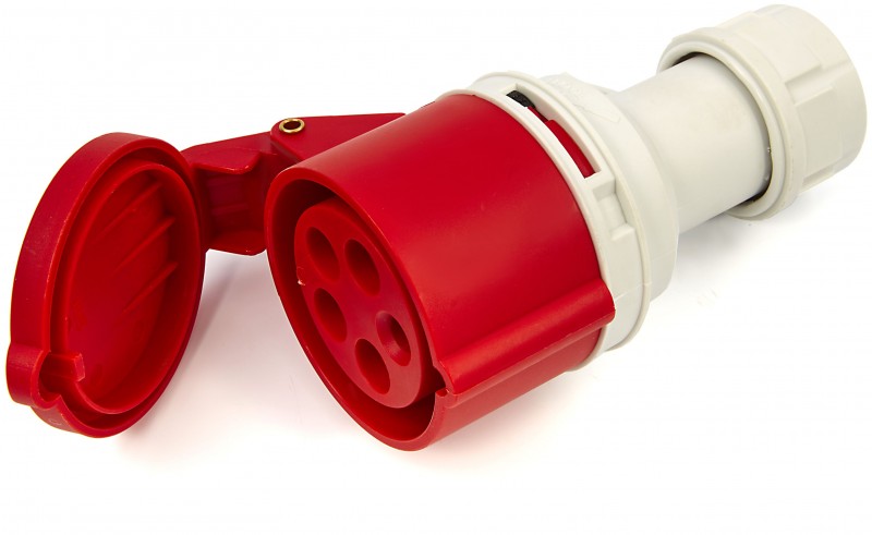 HBM CEE-form kontrastikprop 400V 32A 5-polet 6h IP44 HBM CEE-form kontrastikprop 400V 32A 5-polet 6h IP44