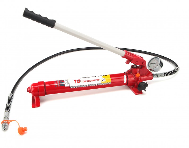 HBM 10 Ton Hydraulische Pomp met Manometer, 700 Bar, BSP 1/2 Aansluiting